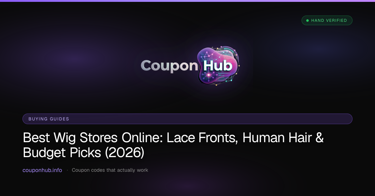 Best Wig Stores Online: Lace Fronts, Human Hair & Budget Picks (2026)