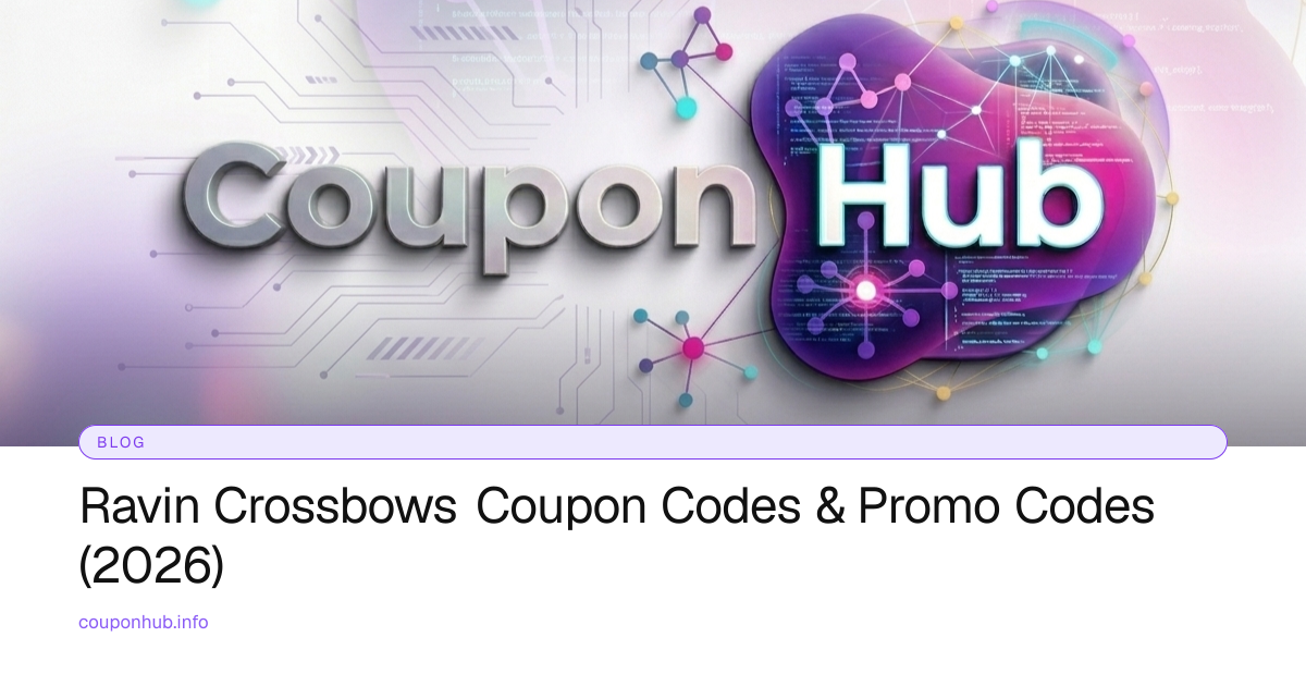 Ravin Crossbows Coupon Codes & Promo Codes (2026)